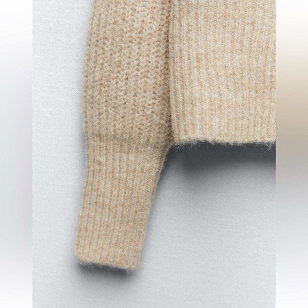 Zara ribbed knit jacket - Picture 6 of 9
